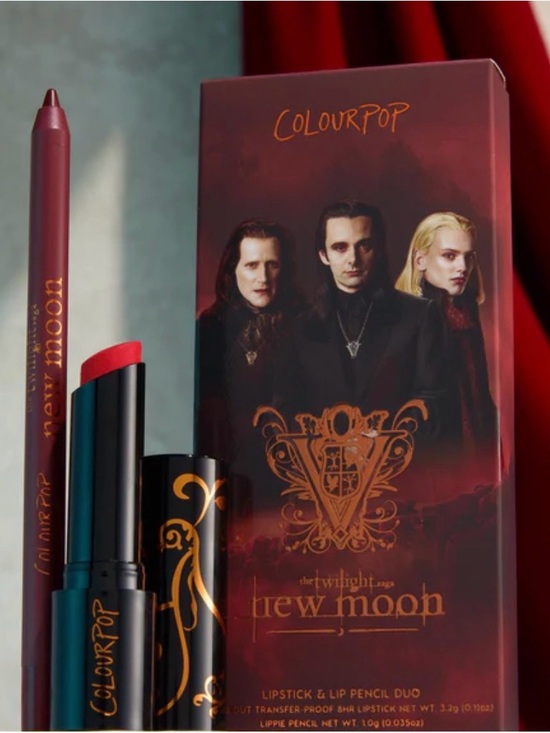 Colourpop Other - ColourPop Twilight New Moon Lipstick & Lip Pencil Duo - You Can’t Trust Vampires